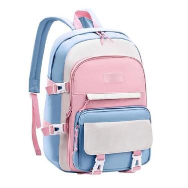 Imagem de Mochila Multifuncional Feminina Bolsinha Academia Viagens De Bordo Sai