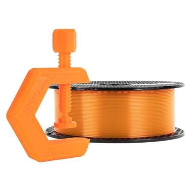 Imagem de Prusament PETG Prusa Laranja Transparente 1 kg Filamento 1,75 mm 1kg Carretel (1.0 kg), Tolerância de Diâmetro +/- 0,02 mm