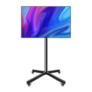 Imagem de Suportes de televisão, suporte de TV, carrinho de TV móvel com rodas para tela de 14 a 106 cm, suporte de piso para monitor de até 29,9 kg, suporte de TV, suporte de TV
