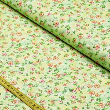 Imagem de Tecido Estampado Para Patchwork - Tartar : Florzinhas (0,50x1,50) - Fa
