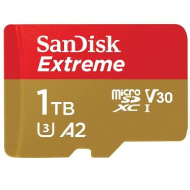 Imagem de Cartão Micro SD Sandisk Extreme V30 A2 U3 4K 1TB