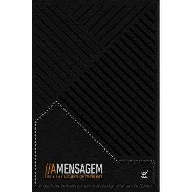 Imagem de Bíblia - a Mensagem - Linguagem Conteporanea - Letra Gigante Preta - E