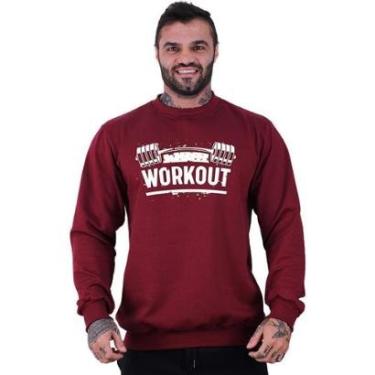 Imagem de Blusa Moletom Basic MXD Conceito Sem Touca Treino De Academia Moda Fitness-Masculino