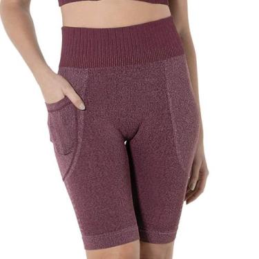 Imagem de Bermuda Violino Ultraleve Microfibra Demillus 094350, Vinho barolo, A 