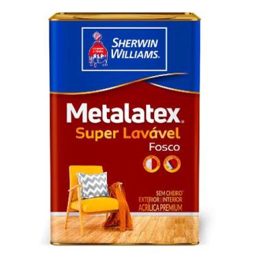 Imagem de Metalatex fosco superlavavel branco 18l - 000005