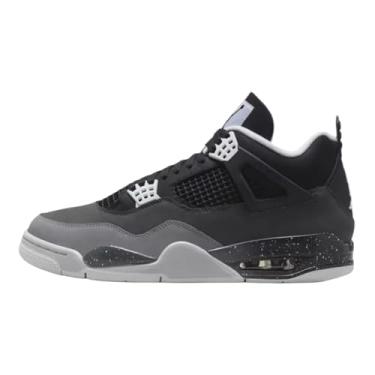 Imagem de Nike Jordan Air 4 retrô unissex adulto, Preto/branco antracite-preto, 42