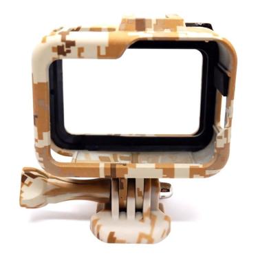 Imagem de Suporte Armação Moldura Frame Camuflado Marrom Gopro Hero 8