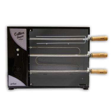 Imagem de ASSADOR ELETRICO ROTATIVO ARKE CATTIVA SMART 03 BANCADA 127V (5288)