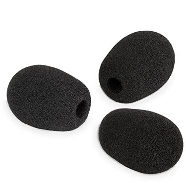 Imagem de LEFXMOPHY Filtro De Reposição Para Fone Ouvido Turtle Beach Game, Microfone, Protetor Contra Vento, Capa Espuma Pacote Com 3