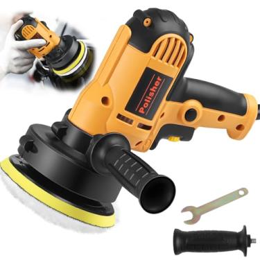 Imagem de 110v Politrizes Lixadeira Rotativa Multifunções Automotiva, Polidor Elétrico 700 W Lixadeira 6 Velocidades, Enceradeira de Carro com Almofadas de Polimento, Polidor de Buffer para Detalhes de Carro