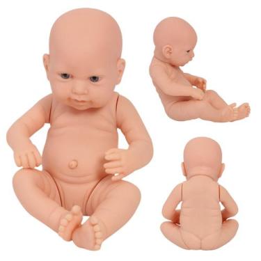 Imagem de 5 Kit Para Arte Reborn Molde Larinha 43cm + Torso + Olhos - Cegonha Re