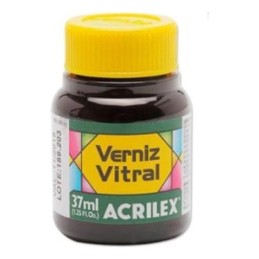 Imagem de Verniz Vitral Para Artesanato Acrilex 37ml Escolha A Cor Perfeito para Copos Garrafas Vaso Outras Perfeito para Copos Garrafas Vasos e Outras Ele Transforma Suas Peças Em Verdadeiras Obras De Arte, Simulando O Efeito Encantador Dos Vitrais (Verde Veronese 512)