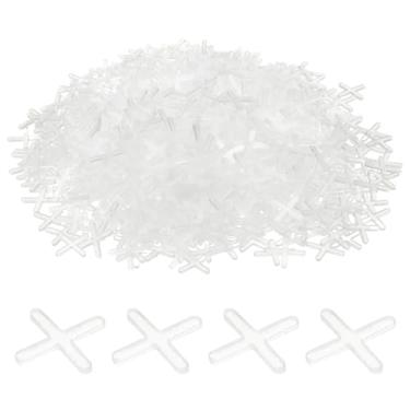 Imagem de HARFINGTON 200 peças espaçadores de azulejo 2,5 mm plástico rígido cruz azulejos nivelador espaçador instalação clipes de espaçamento de cerâmica para chão de parede