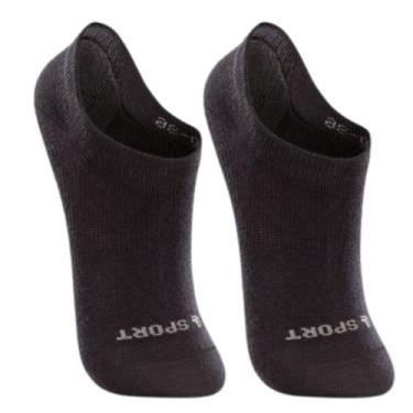 Imagem de Kit 2 Meias Feminina Infantil Invisível Soquete Confortável Algodão An