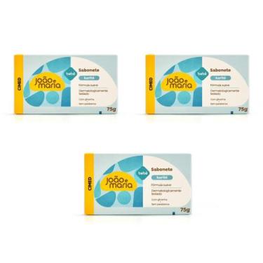 Imagem de Kit 3 und Sabonete Barra João e Maria Karité 75g - Cimed