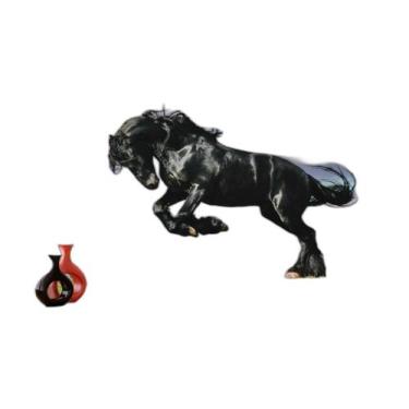 Imagem de Papel De Parede Animais Cavalo Correndo Campo 3,5M Anm357 - Você Decor