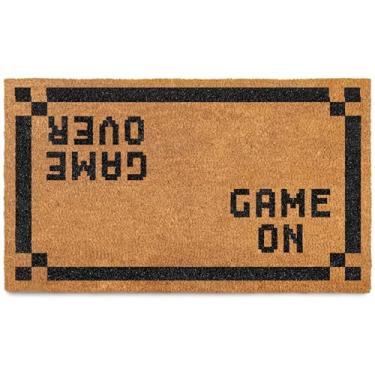 Imagem de MAINEVENT Tapete de porta de jogo 76 x 43 cm, tapete de boas-vindas nerd, presente nerd engraçado, capacho, decoração nerd, decoração geek, capacho geek, presente para jogadores de anime