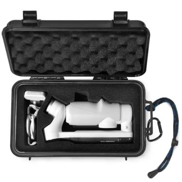 Imagem de Lekufee Capa Rígida Portátil À Prova D'Água Para Insta360 Flow Pro (Não 2 Pro), Estabilizador De Gimbal E Acessórios (Somente Capa)