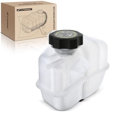Imagem de A-Premium Tanque de reservatório de recuperação de transbordamento de arrefecimento do motor com tampa e sensor compatível com Chevrolet Malibu 2008-2012 Pontiac G6 2006-2010 Saturn Aura 2007-2009 2.2L 2.4L 3.5L 3.6L
