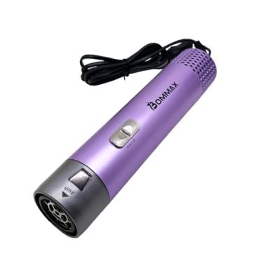 Imagem de Escova elétrica modeladora de qualidade 5 em 1 Secador de cabelo (Roxo,220V)