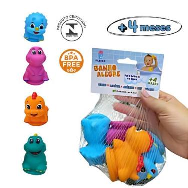 Imagem de Brinquedo de Banho Infantil para bebê Animais do Oceano com Imetro - V
