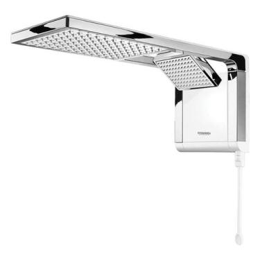 Imagem de Chuveiro Lorenzett Acqua Duo Branco/Cromado 220V 7800W - Lorenzetti, B