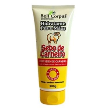 Imagem de Creme Hidratante Pés e Mãos Sebo de Carneiro Com Ureia e óleo de Argan