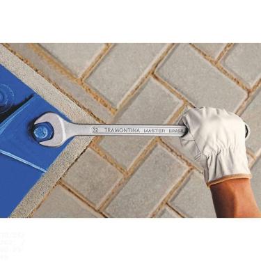 Imagem de Jogo De Chaves Combinadas Com Corpo Forjado Em Aço Especial Cromado 8 Peças Em Milímetros