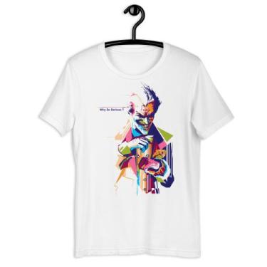 Imagem de Camiseta Camisa Tshirt Masculina - Coringa Why So Serious - Amazing, B