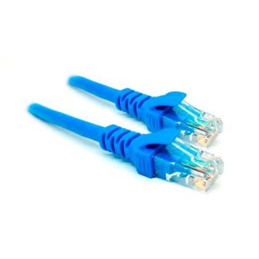 Imagem de Cabo de Rede Patch Cord CAT6, RJ45, 1.8MT, Azul - CDC-265 - CODIGO DOS