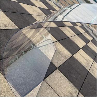 Imagem de Folha De Plástico De Policarbonato De 1 Mm Cobertura Transparente De Cobertura De Cobertura De Cobertura De Pc Com Efeito De Estufa Placa De Resistência De Pc Fácil De Cortar Par, 1.5x2m
