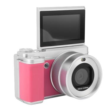 Imagem de Generic Câmera Digital 5K, 80MP HD LENS SLIP SCREEN 18X Câmera de Vídeo Wi -Fi de Zoom Digital de Zoom Automático para Viagens, Youtube, Vlogging - Compacto Vlog Camara Com Baterias (Rosa)