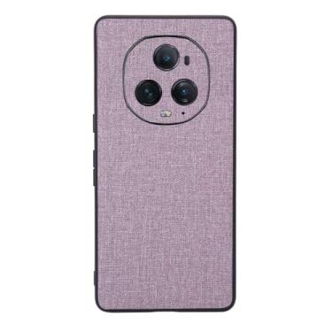 Imagem de Capas Compatível com Huawei Honor Magic 5 Ultimate,Design de padrão de tela,Pproteção completa de 360°,Pplástico macio,Proteção contra queda-Purple