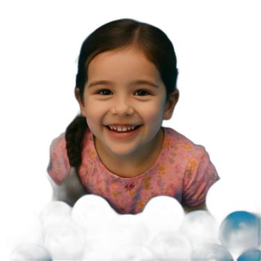 Imagem de 50 Bolinhas De Piscina Azuis Que Não Amassam