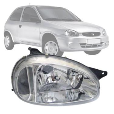 Imagem de Farol corsa wind 1994 1995 1996 1997 1998 1999 ld direito - BBS, FAROL