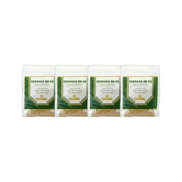 Imagem de Kit 4x Pacote de Guarana em Pó 50g - CHAMEL