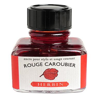 Imagem de Herbin The Jewel of Inks Tinta Para Caneta Tinteiro, Rosa (Rouge Caroubier), 30 ml