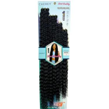 Imagem de Cabelo Cacheado Super Natural Comprido Cherey Para Crochet - bbless, P