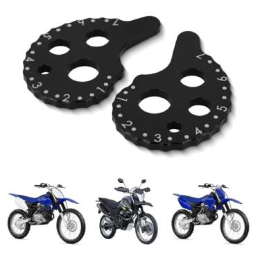 Imagem de USTPO Tensor de corrente traseira de motocicleta CNC para TTR 125 TTR125LE 08-09 11-25 TTR125E 05-09 TTR125L 05-08 Dirt Bike Preto