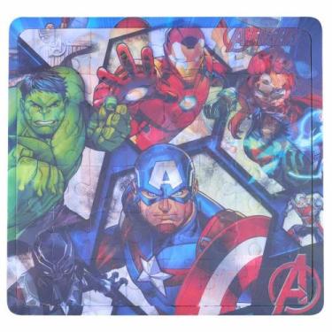 Imagem de Quebra Cabeça Avengers 48 Peças Etitoys