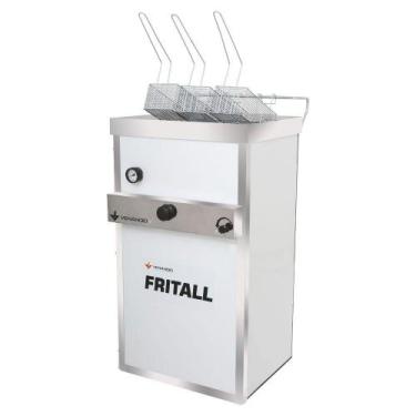 Imagem de Fritadeira Industrial Venâncio 30 Litros 3 Cestos Água e Óleo a Gás Su