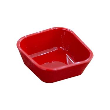 Imagem de Kit 12 Ramequim Cumbuca Porta Molho Shoyo Ramekin Pote 100ml Resistente Linha Inspire (Vermelho)