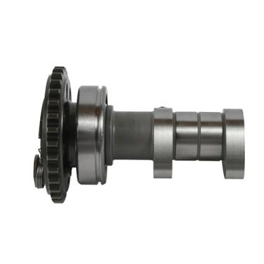 Imagem de Hot Cams 4325-1E Escape de eixo de cames compatível com/substituição para Yamaha YZ250F 2017-2018 1SM-12180-20-00 8,590 mm Elevador de lóbulo da came de escape, chicote de válvula de came de escape de