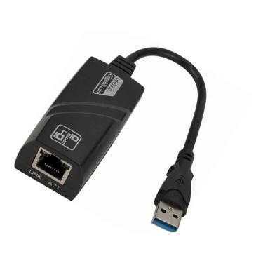 Imagem de Adaptador Placa Rede Usb 3.0 Externa Rj45 Lan 10/100/1000   adlan