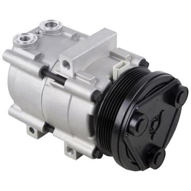 Imagem de Compressor AC e embreagem A/C para Ford F150 Mustang Thunderbird Crown Vic Lincoln Town Car Mark VIII Mercury Cougar Marquis - BuyAutoParts 60-01388NA NOVO