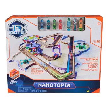Imagem de Pista Nanotopia com 4 Nano's e 3 Nano Flash's - Hex Bots