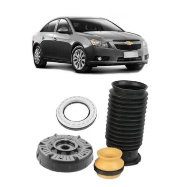Imagem de Kit Coxim Batente Amortecedor Dianteiro Cruze 11/... 1 Lado - Solupe P