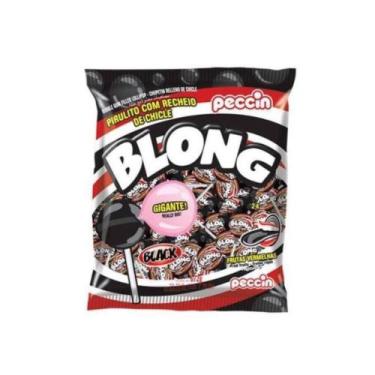 Imagem de Pirulito Blong Black C/ 24 Unidades - Peccin