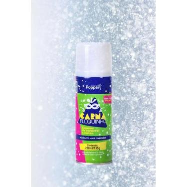 Imagem de Spray de Neve 250ml Espuma para Festas e Carnaval Floquinho - Popper, 