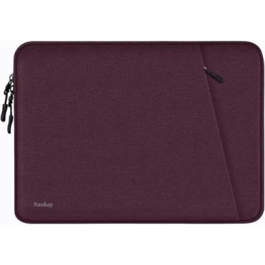 Imagem de Capa para laptop de 14 polegadas, bolsa protetora à prova de choque para computador com bolso de acessórios, capa para laptop portátil compatível com MacBook Air/Pro de 14 polegadas, Dell, HP, Acer